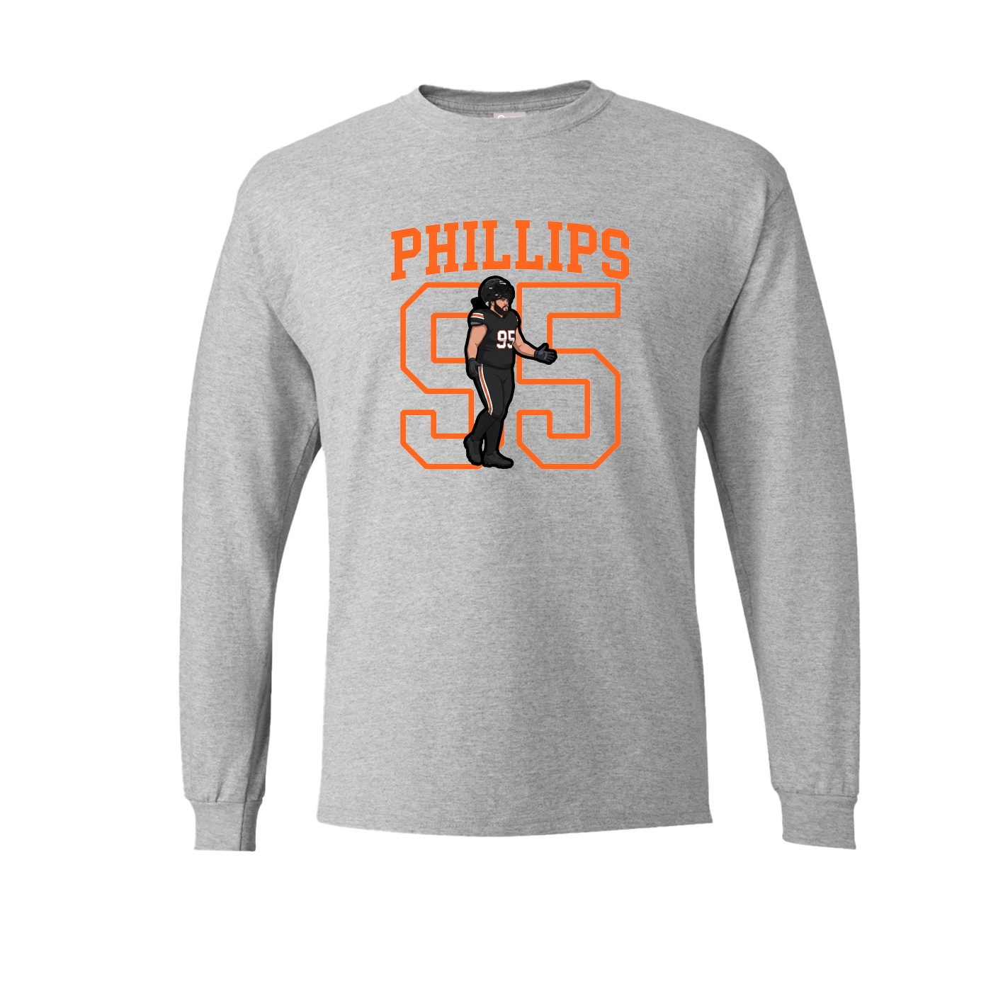 Long Sleeve Tee — Shirsey in Grey