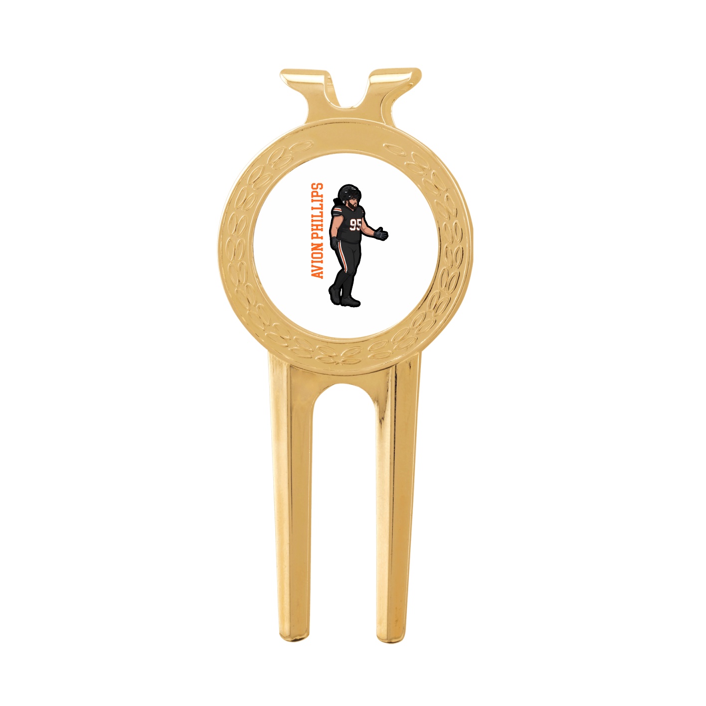Divot Tool with Ball Marker — Name Vertical in Classic