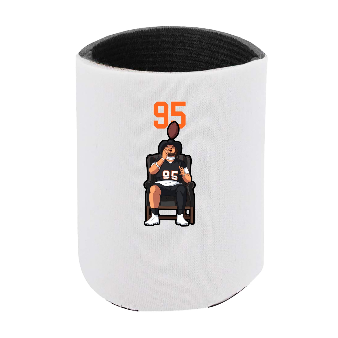 Can Holder — Number Top in White