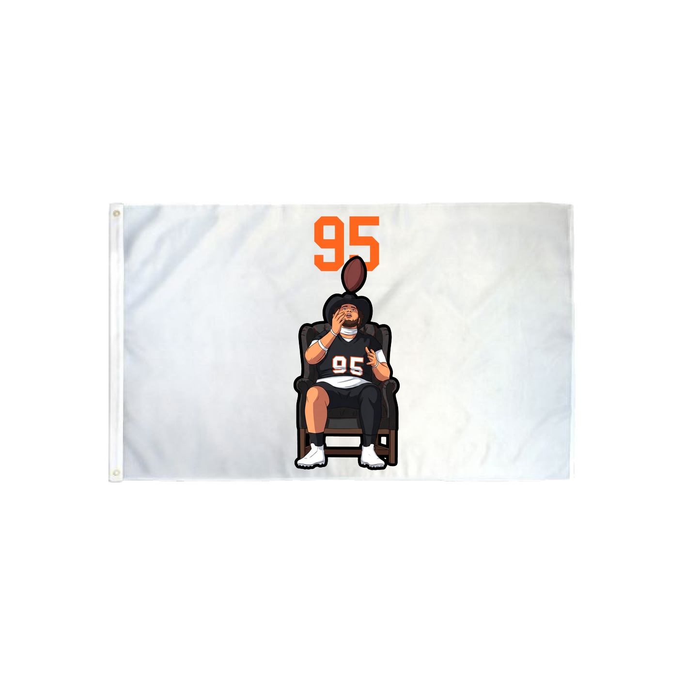 3x5 Flag — Number Top in Classic