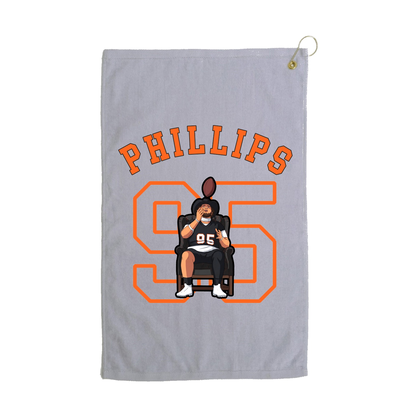 Golf Towel — Shirsey Arch in Grey