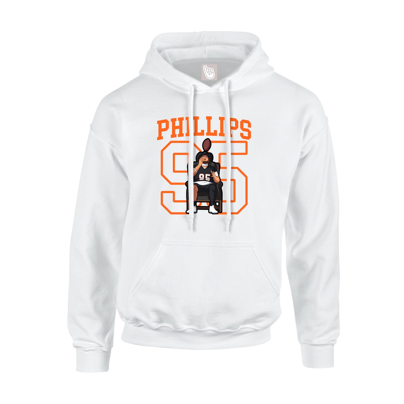 Youth Hoodie — Shirsey in White