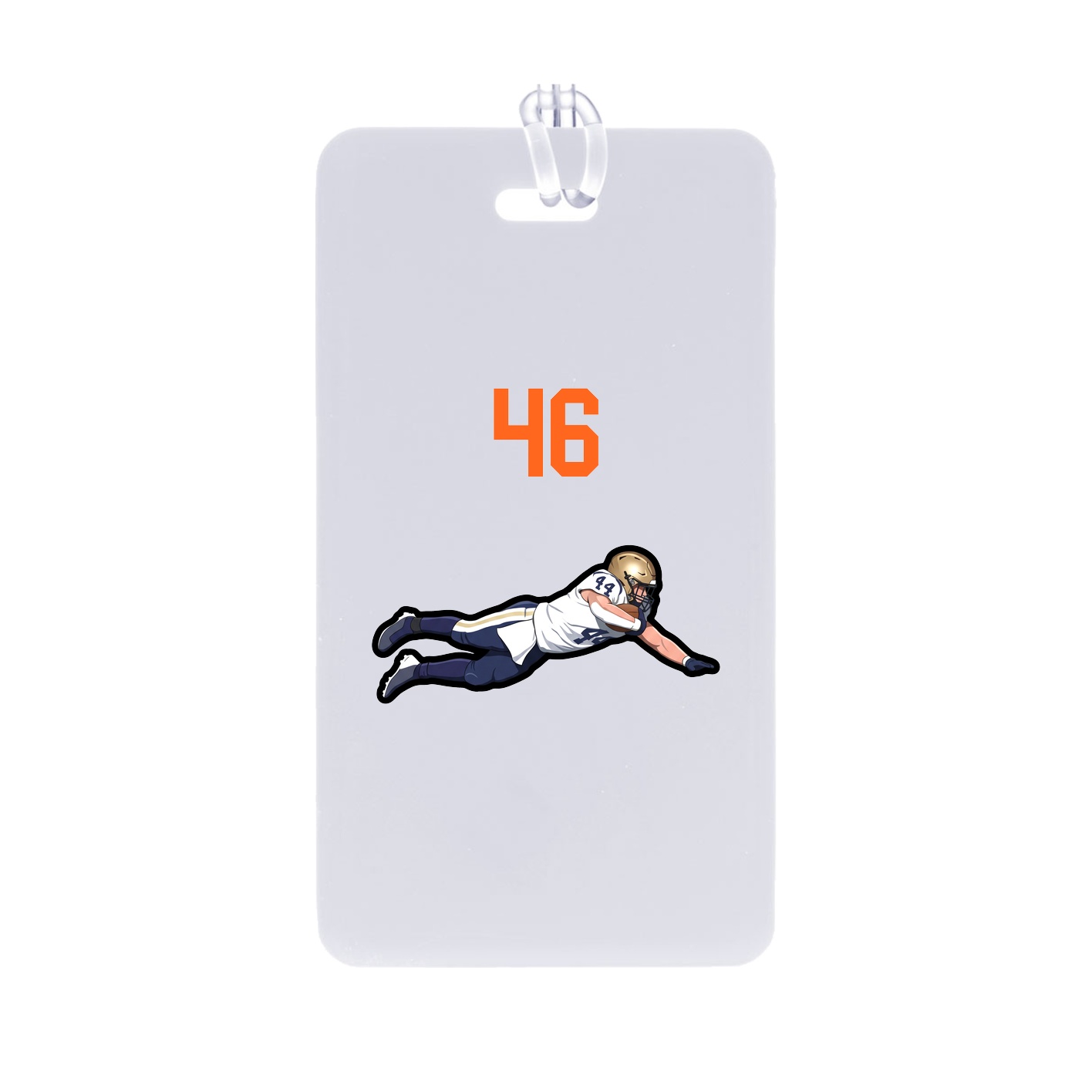 Bag Tag — Number Top in Classic
