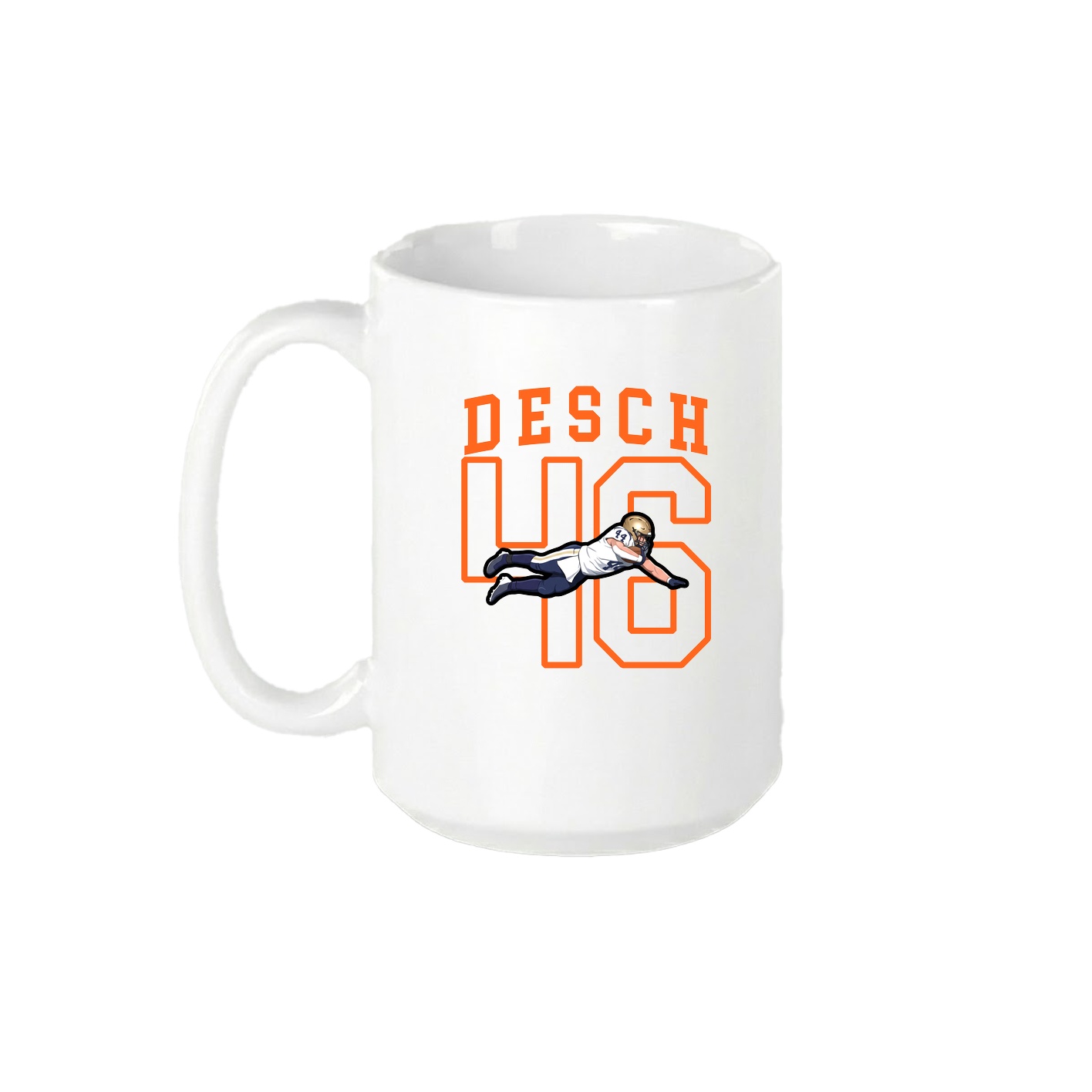 15oz Coffee Mug — Shirsey in White