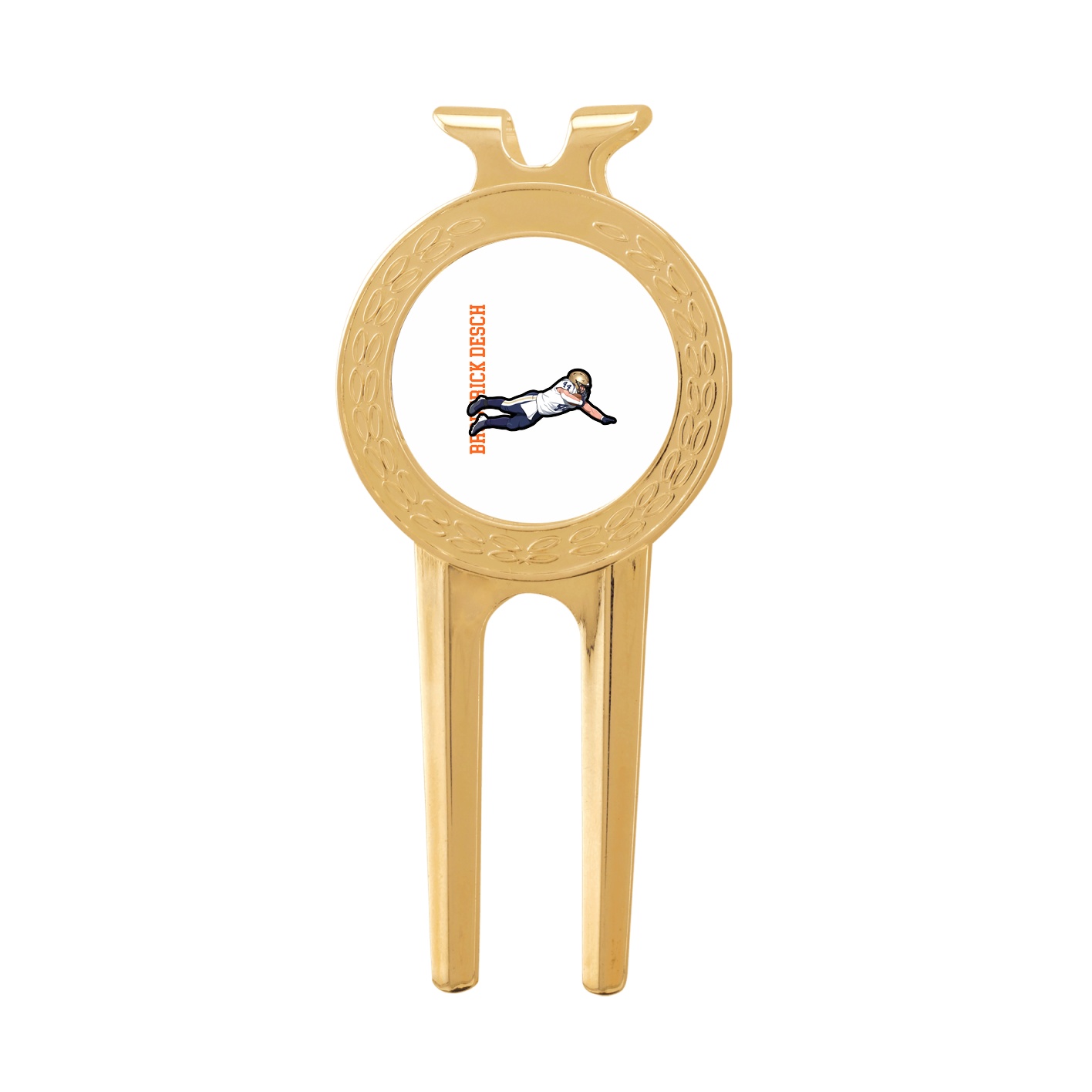 Divot Tool with Ball Marker — Name Vertical in Classic