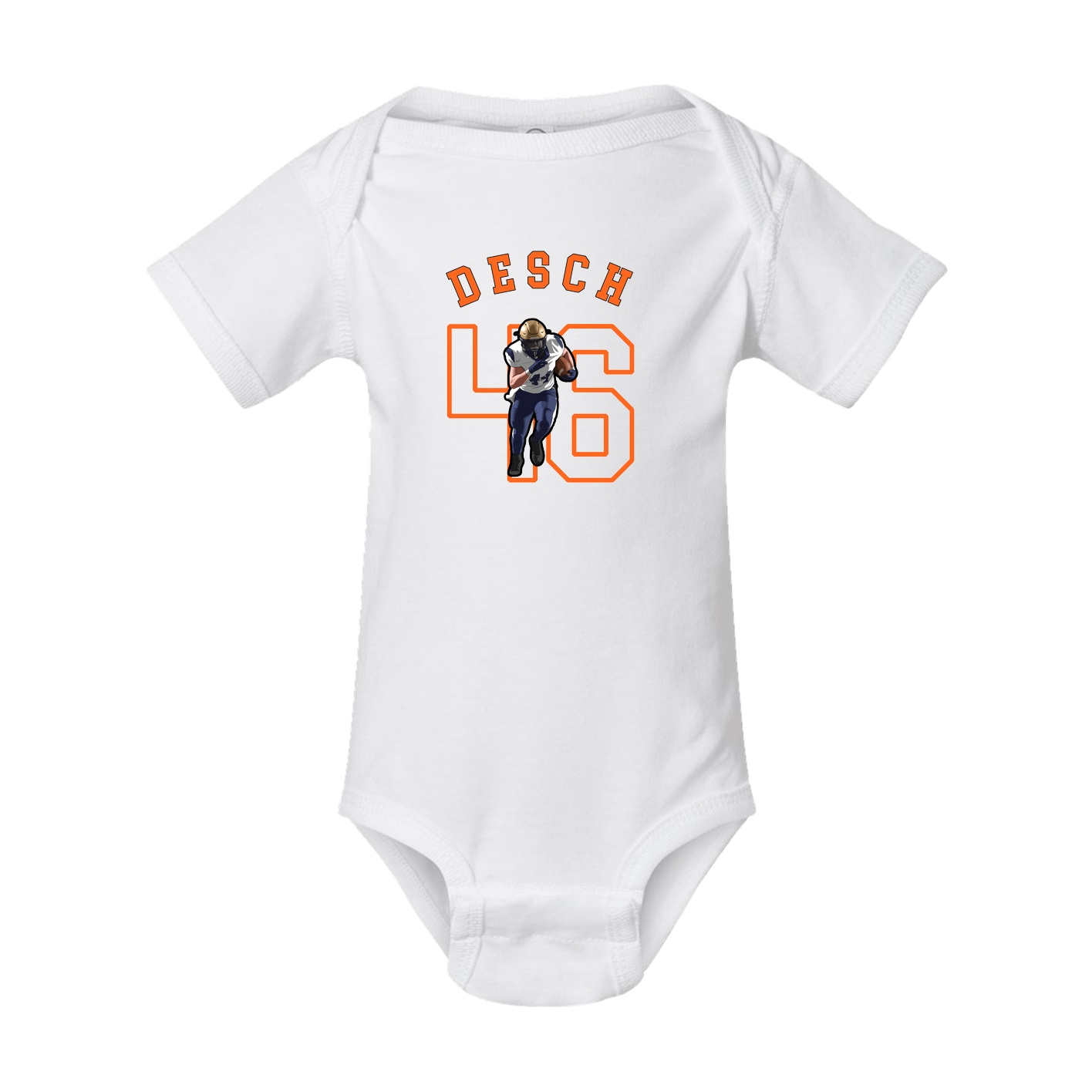 Baby Onesie — Shirsey Arch in White