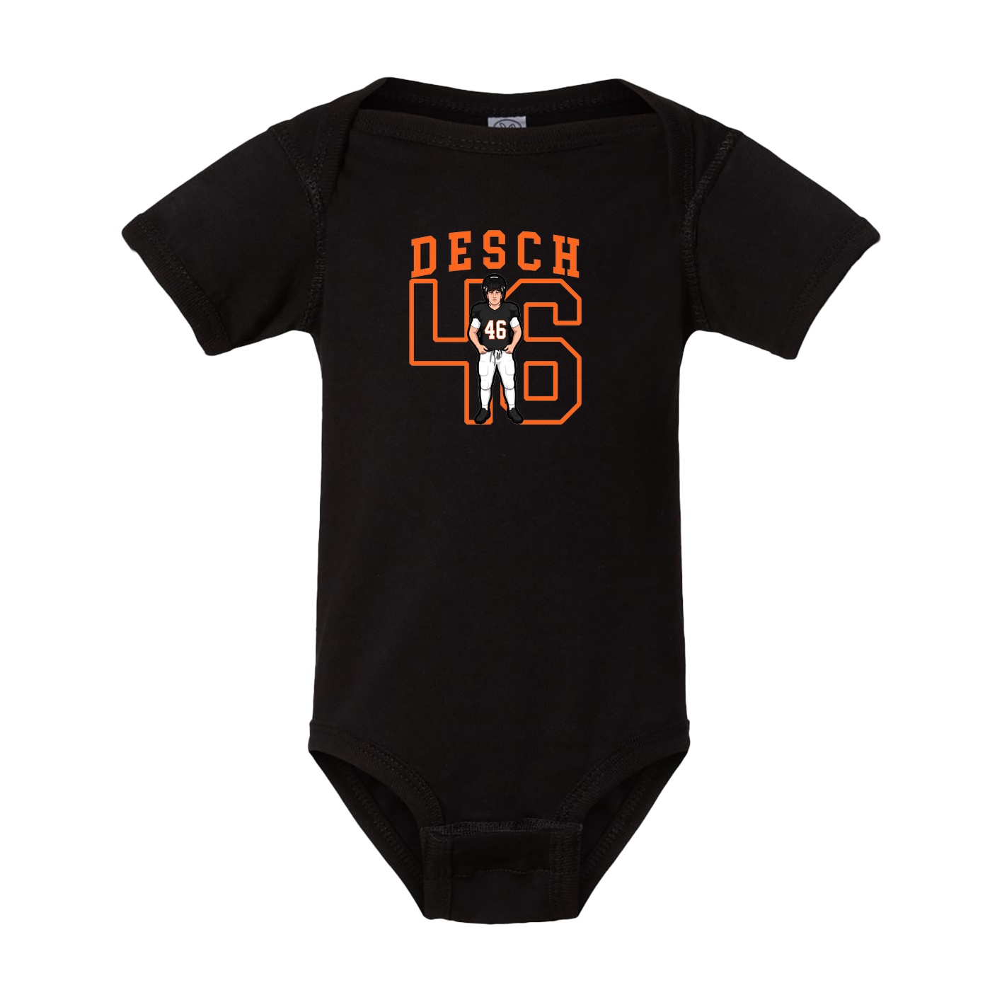 Baby Onesie — Shirsey in Black