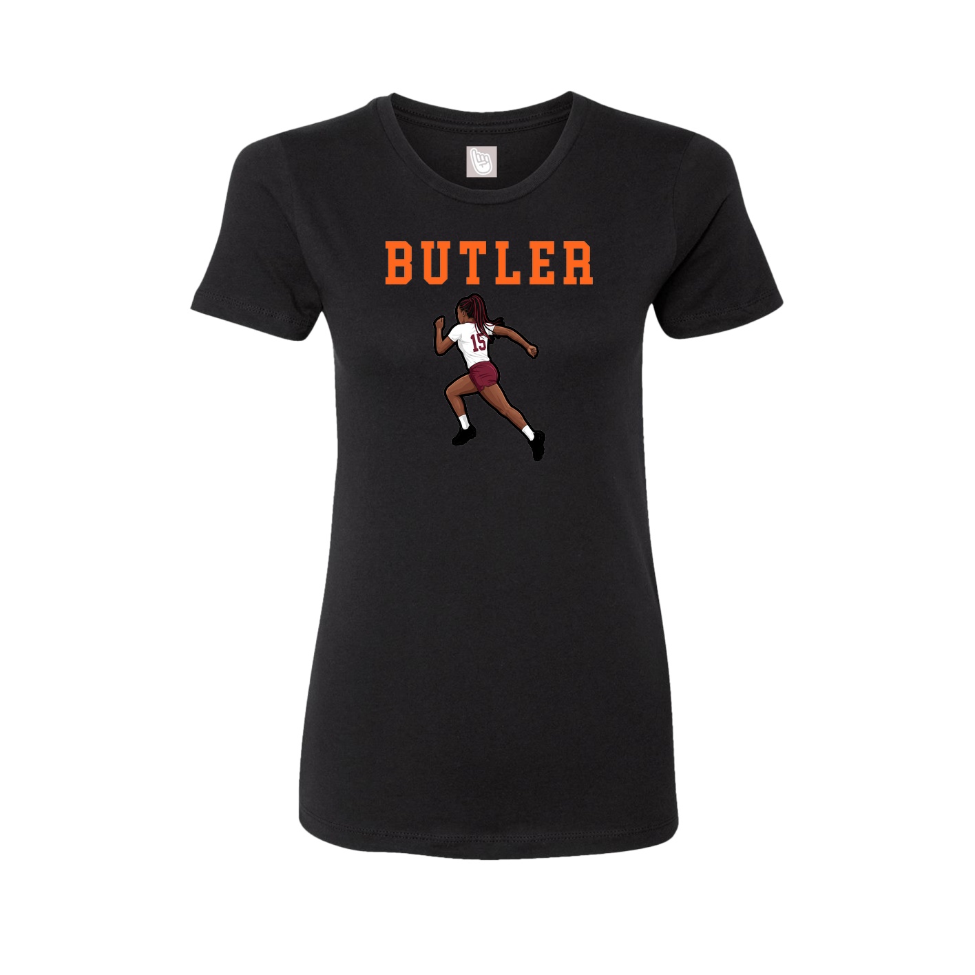 Fitted Women's Tee — Shirsey in Black