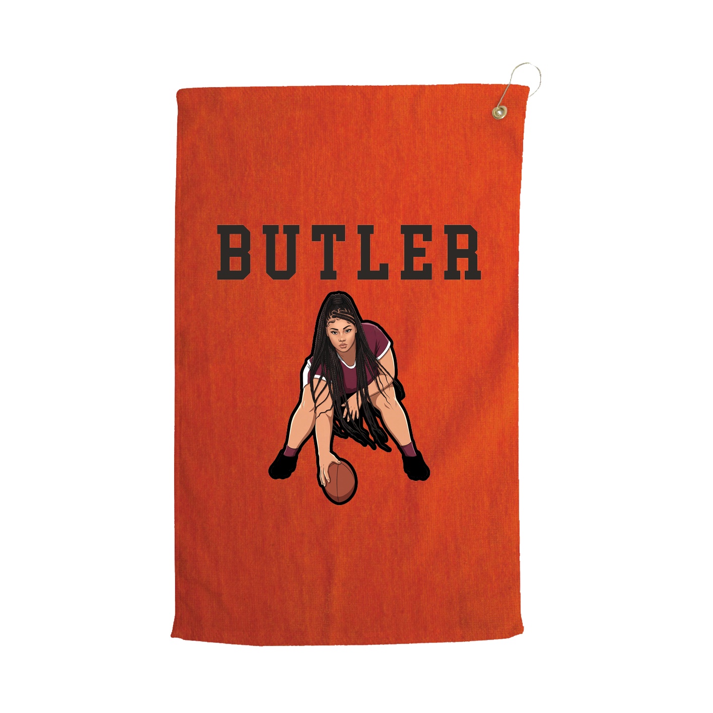 Golf Towel — Shirsey in Orange