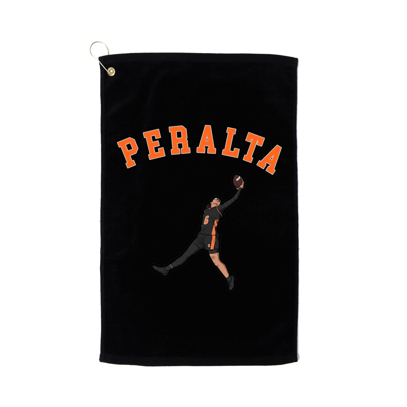 Golf Towel — Shirsey Arch in Black