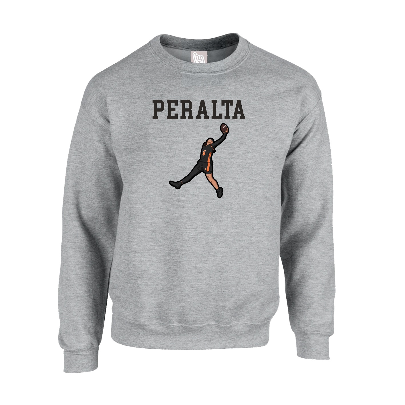 Fleece Crew — Shirsey in Grey