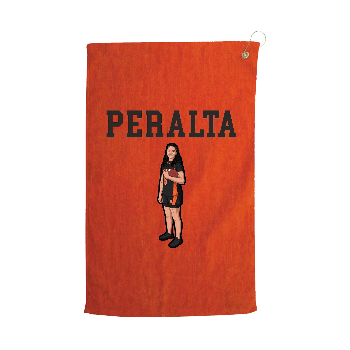 Golf Towel — Shirsey in Orange