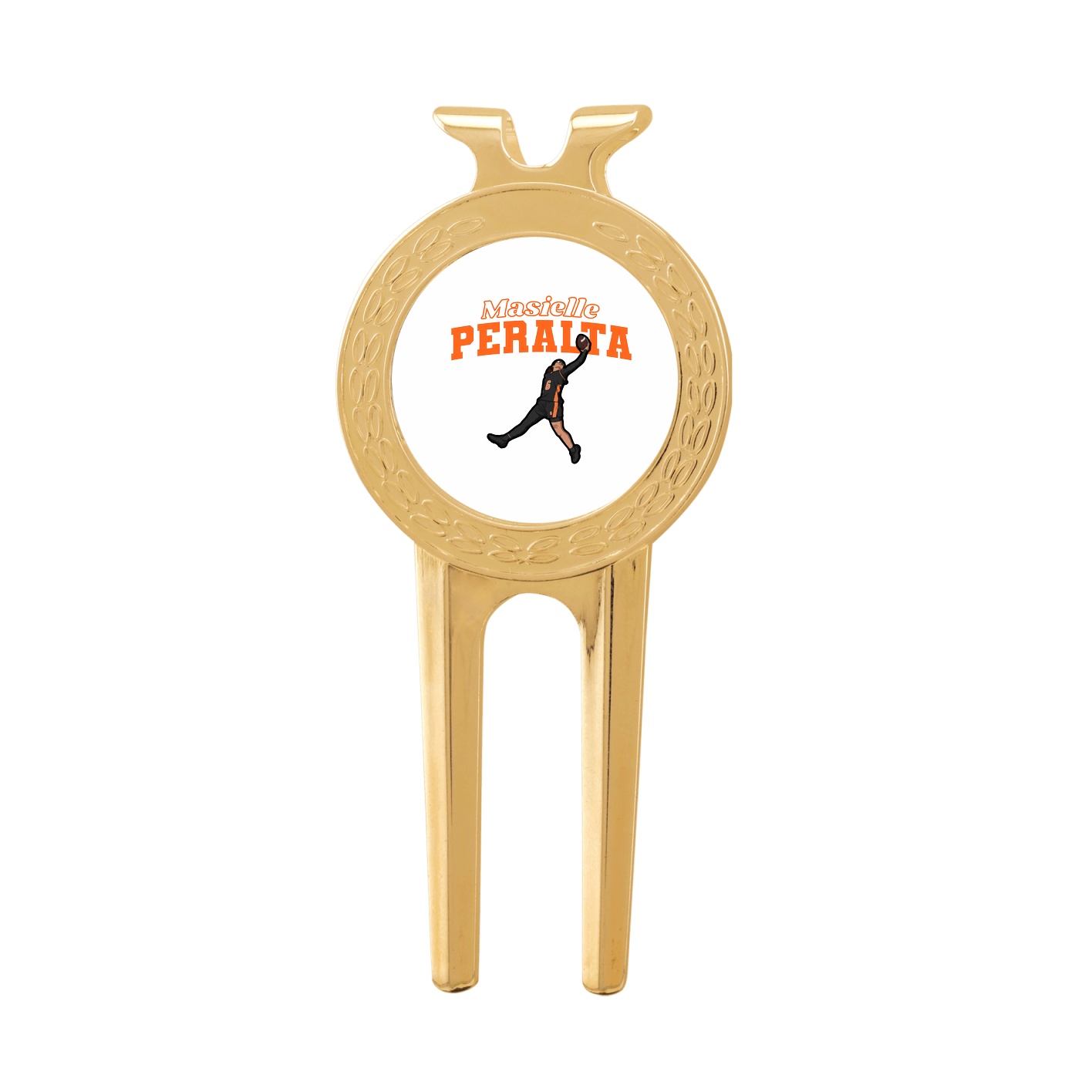 Divot Tool with Ball Marker — Name Arch in Classic