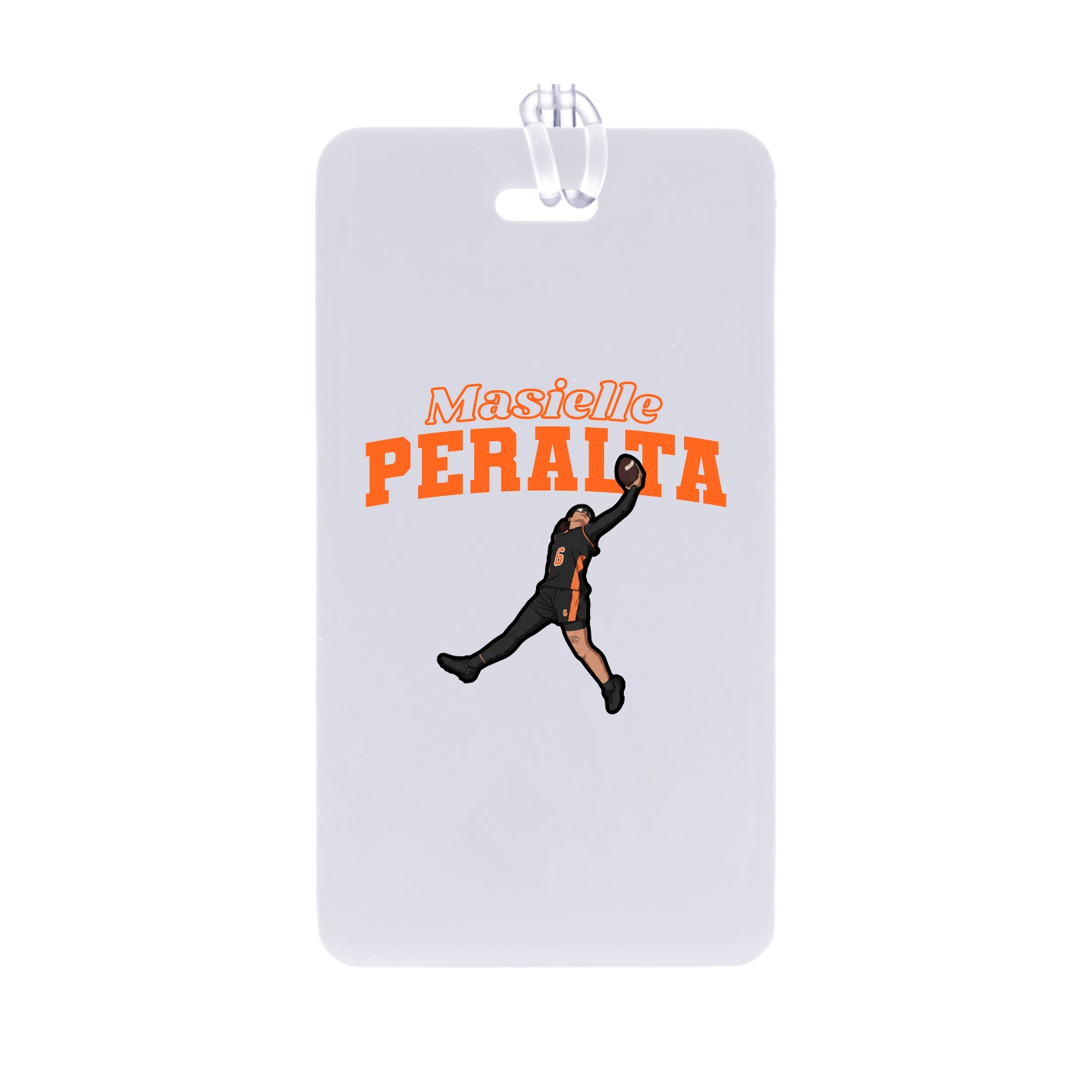 Bag Tag — Name Arch in Classic