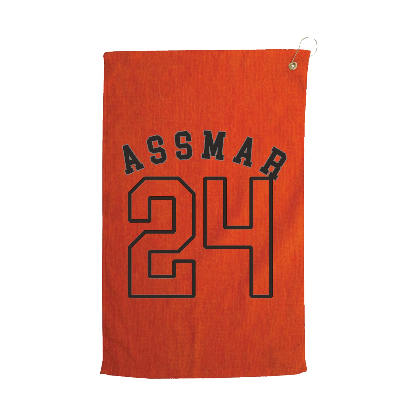 Golf Towel — Shirsey Arch in Orange