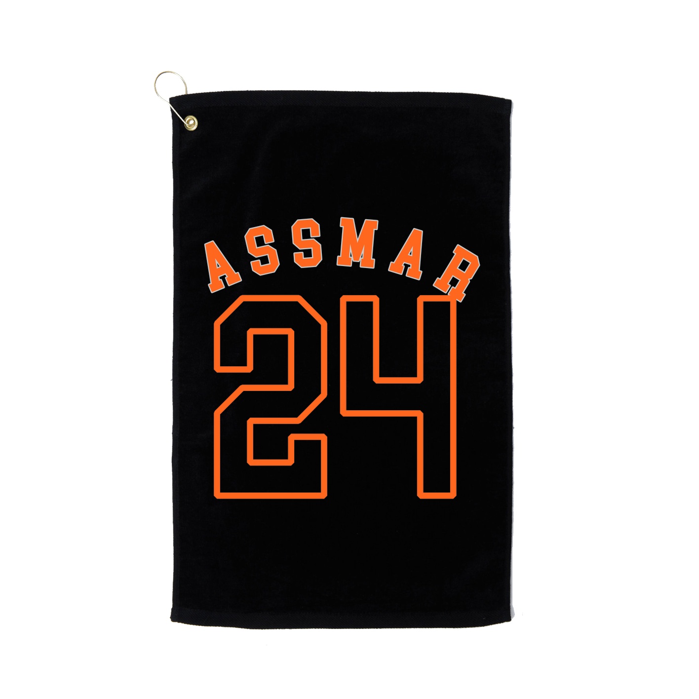 Golf Towel — Shirsey Arch in Black