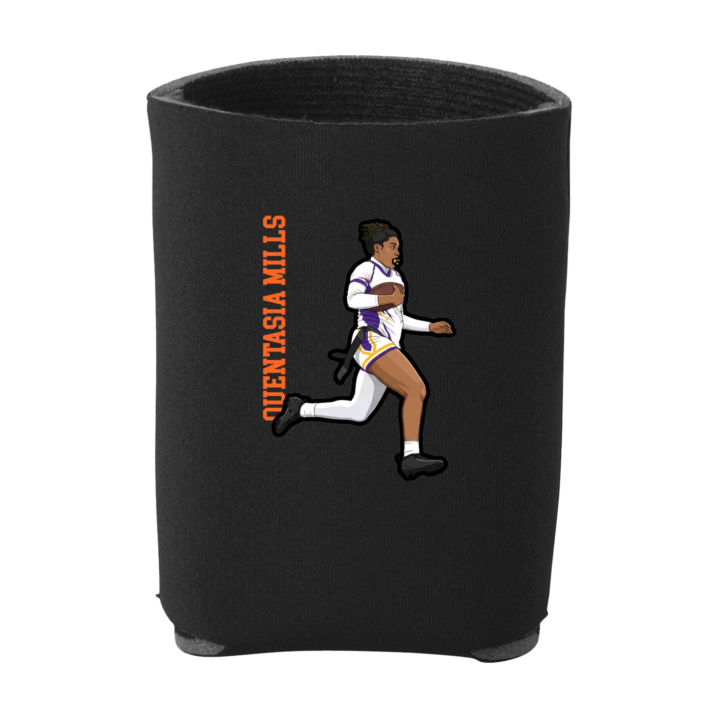 Can Holder — Name Vertical in Black