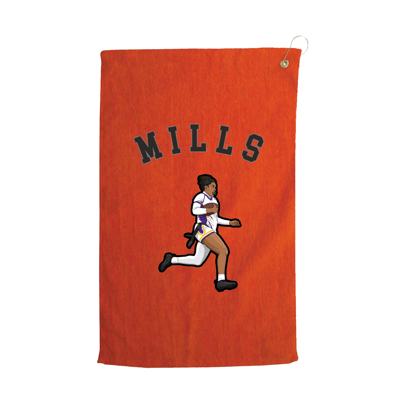 Golf Towel — Shirsey Arch in Orange