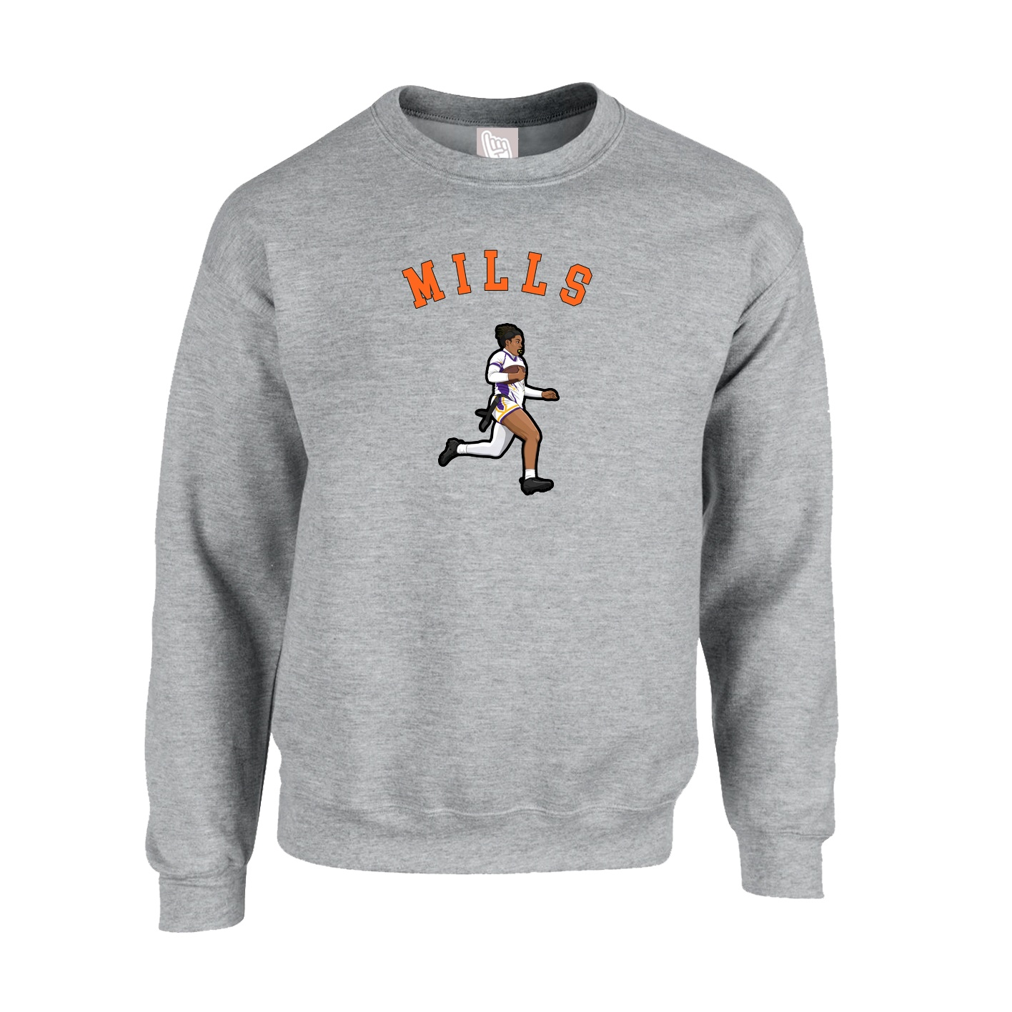 Fleece Crew — Shirsey Arch in Grey