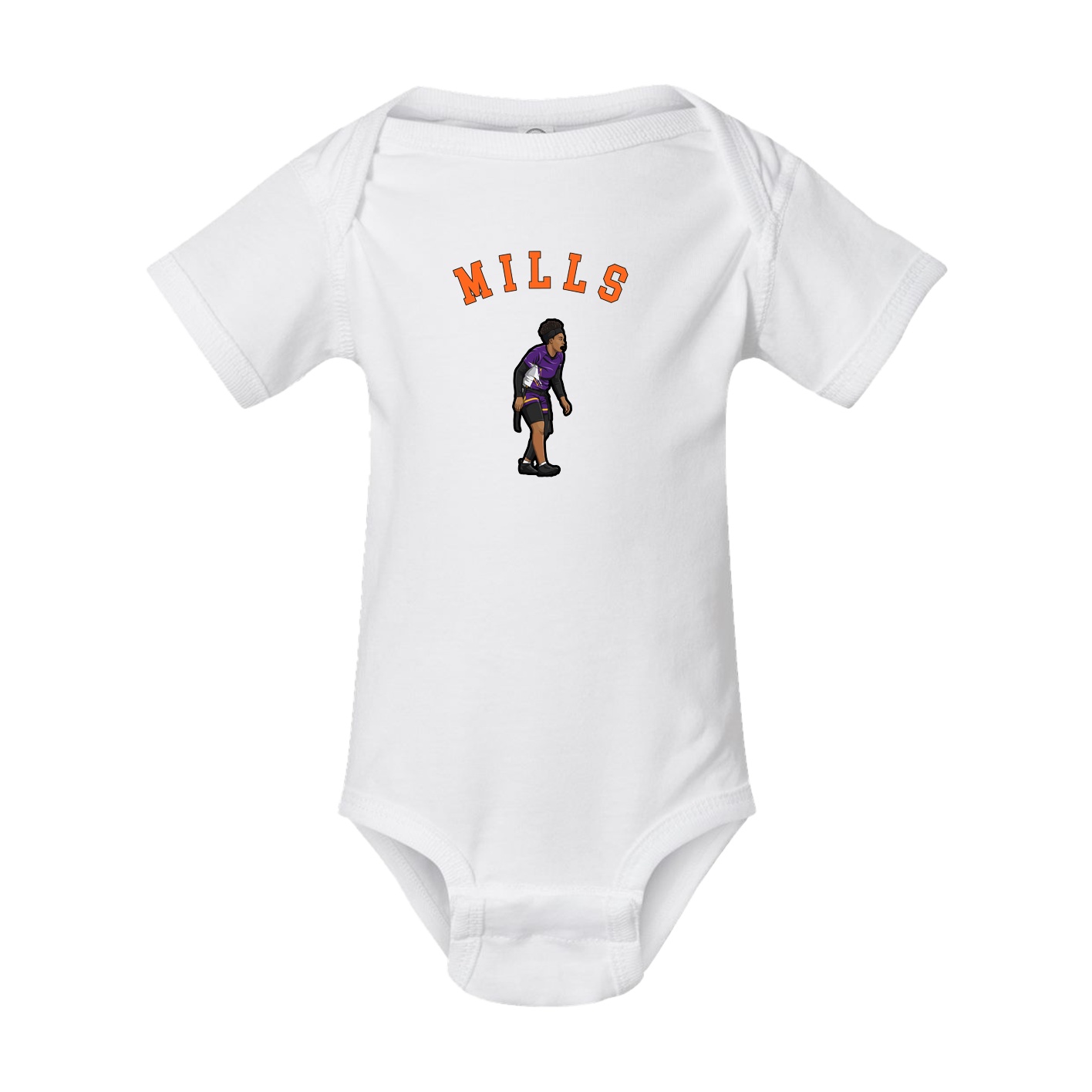 Baby Onesie — Shirsey Arch in White