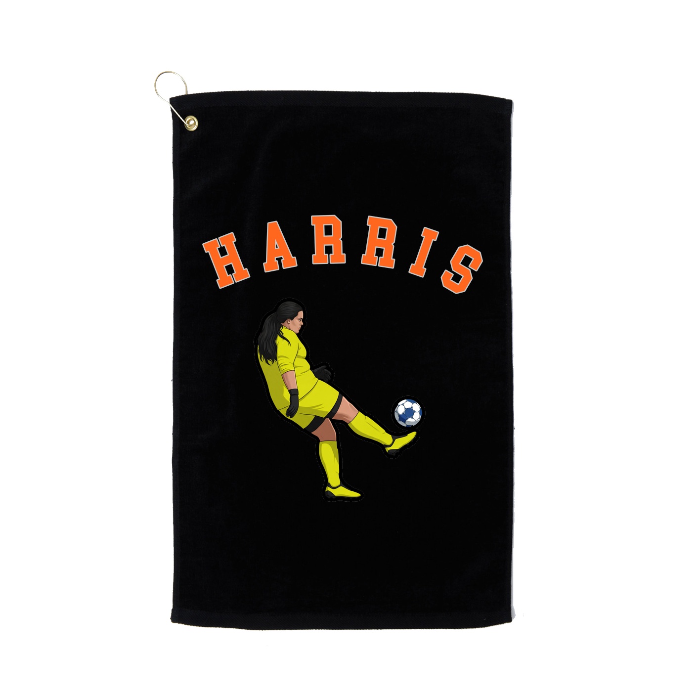 Golf Towel — Shirsey Arch in Black