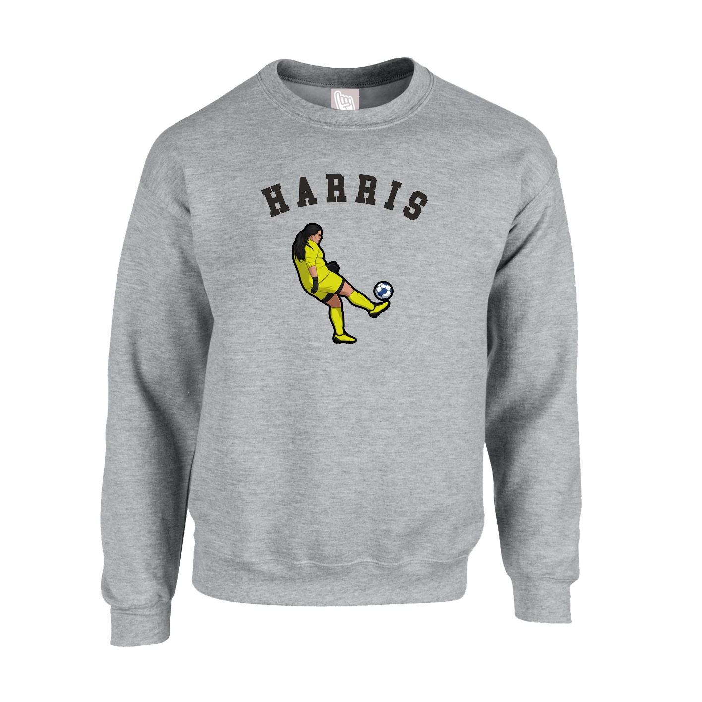 Fleece Crew — Shirsey Arch in Grey