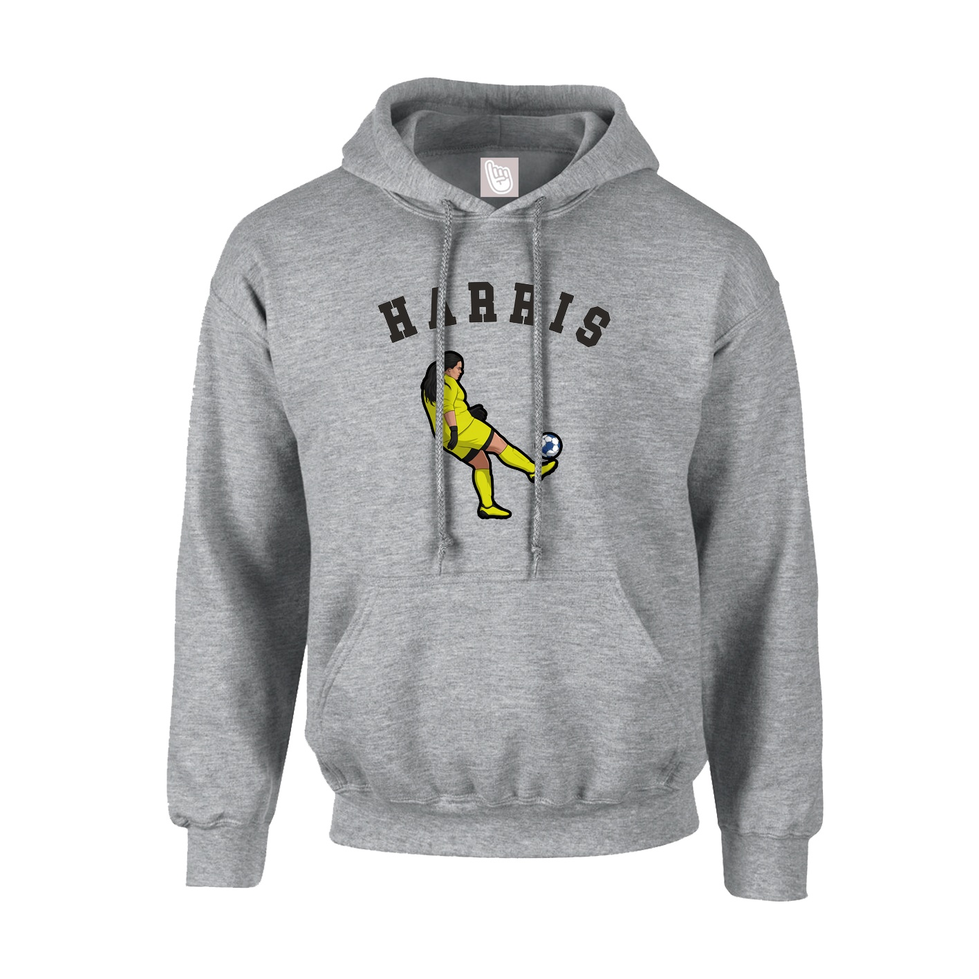 Youth Hoodie — Shirsey Arch in Grey