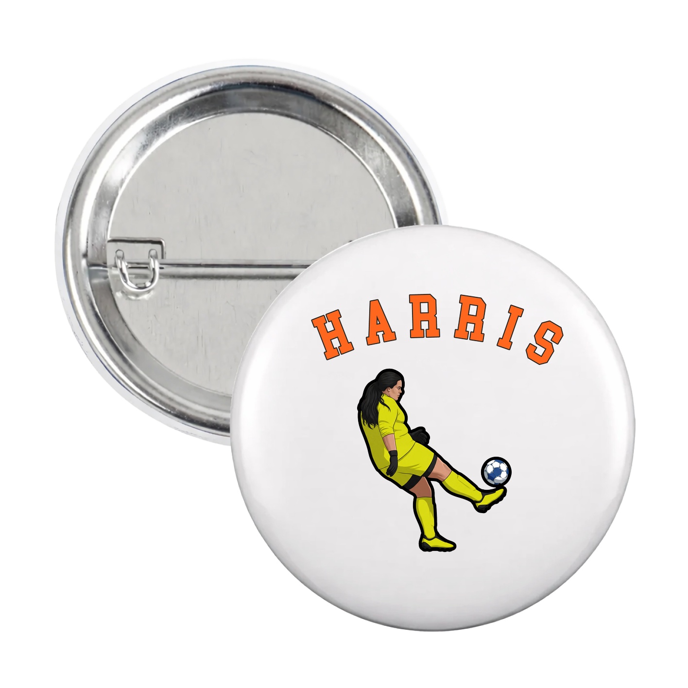 Game Day Button — Shirsey Arch in White