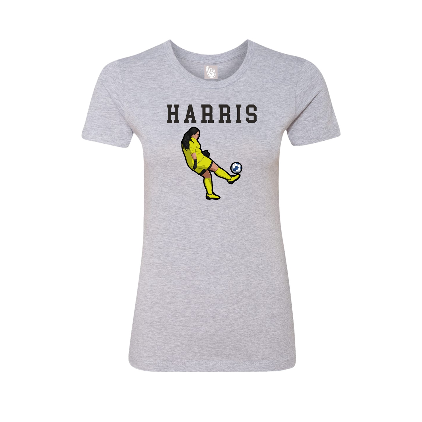 Fitted Women's Tee — Shirsey in Grey