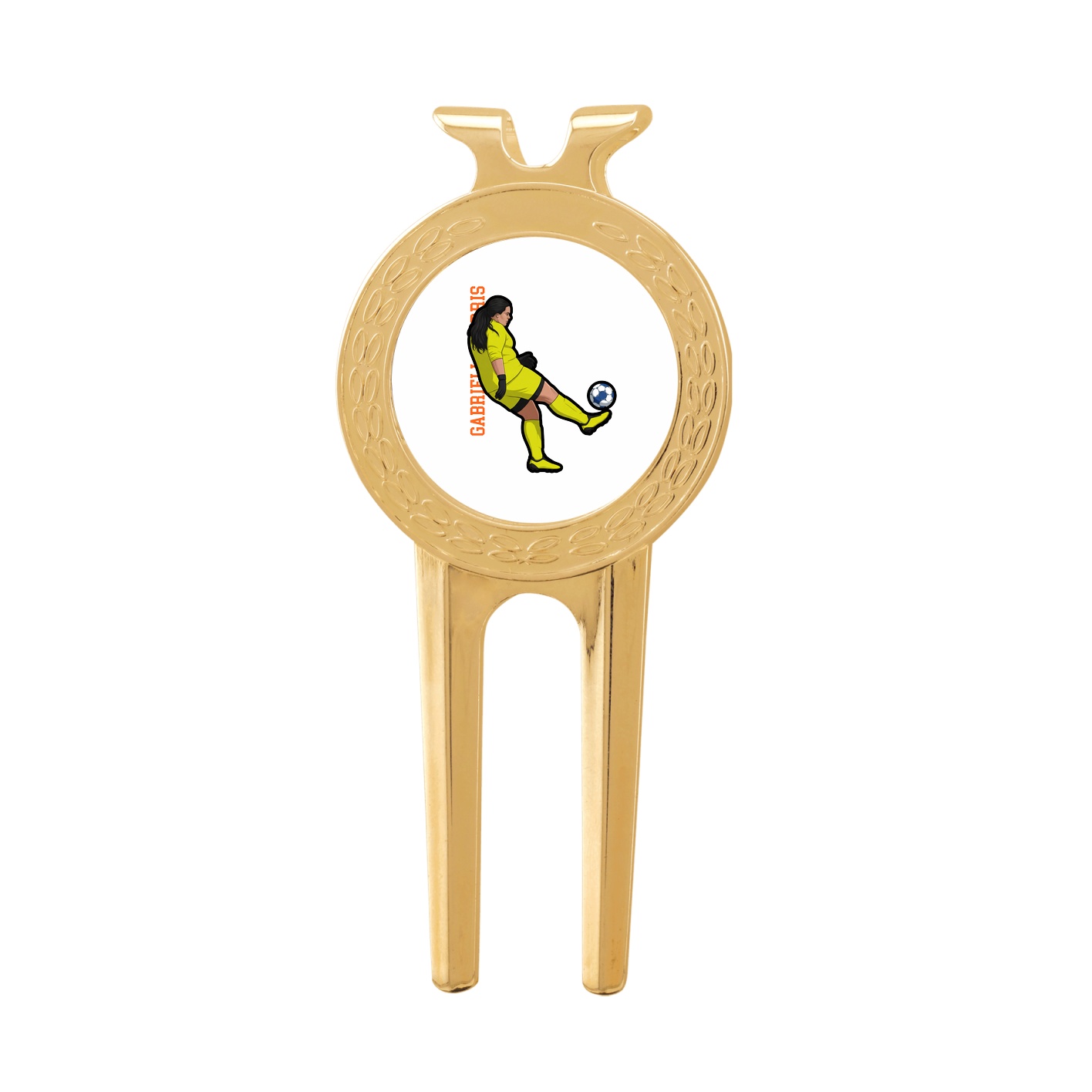 Divot Tool with Ball Marker — Name Vertical in Classic