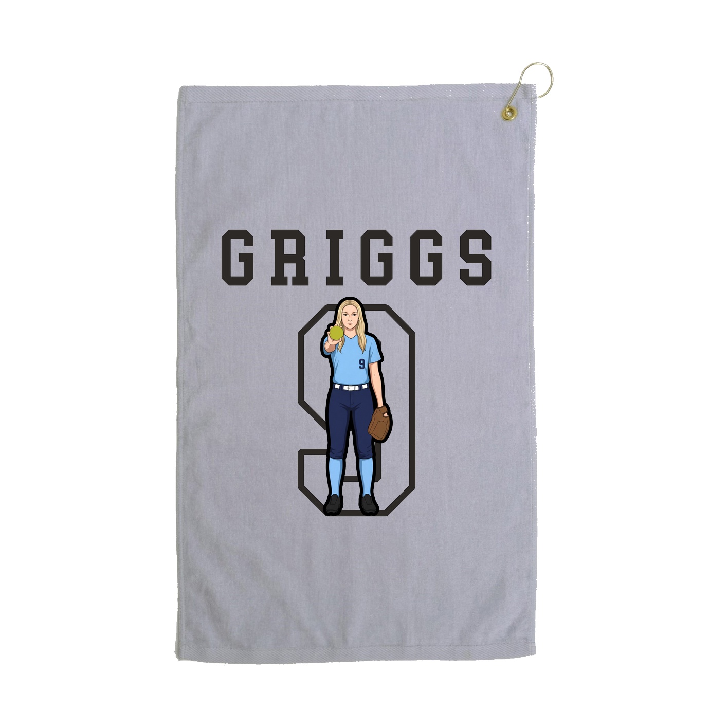 Golf Towel — Shirsey in Grey