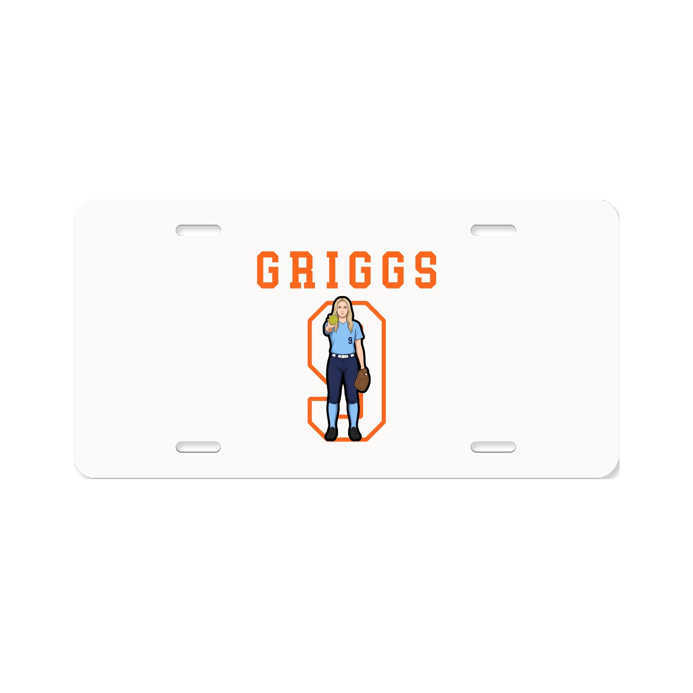 License Plate — Shirsey in Classic