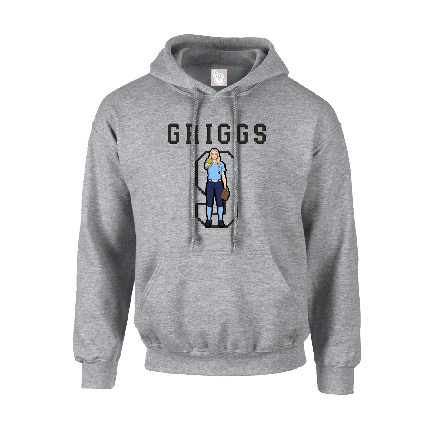 Youth Hoodie — Shirsey in Grey