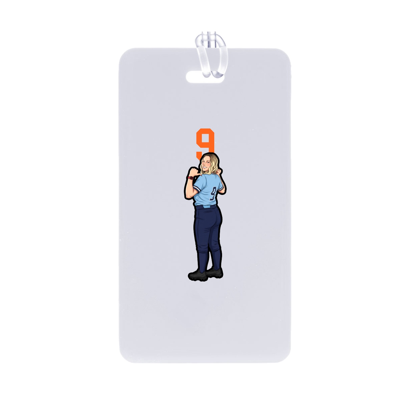 Bag Tag — Number Top in Classic