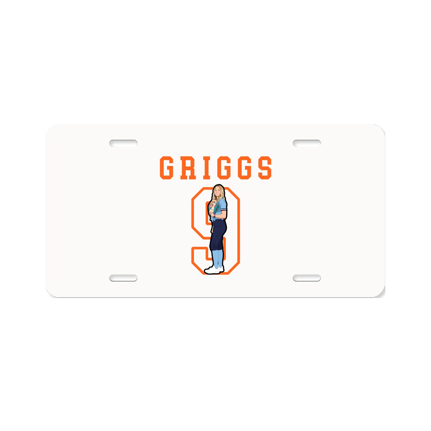 License Plate — Shirsey in Classic