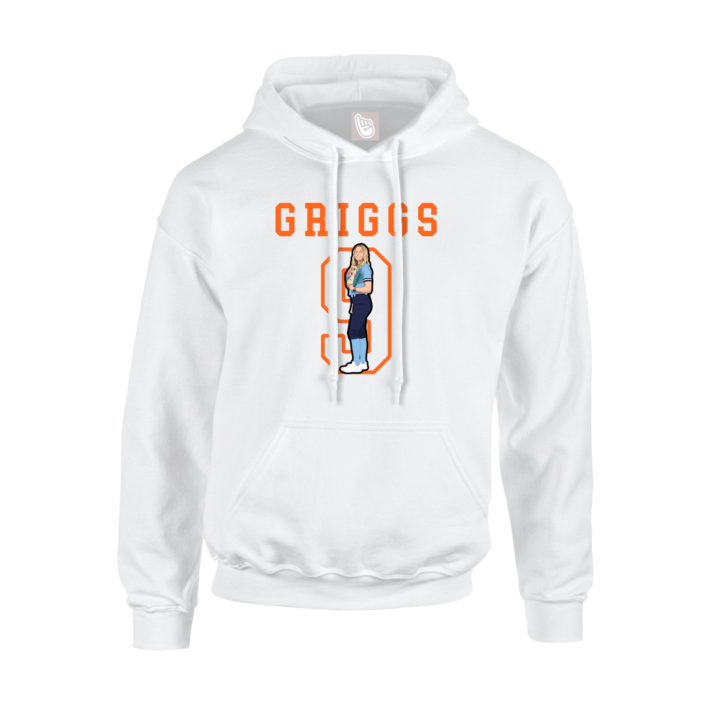Youth Hoodie — Shirsey in White