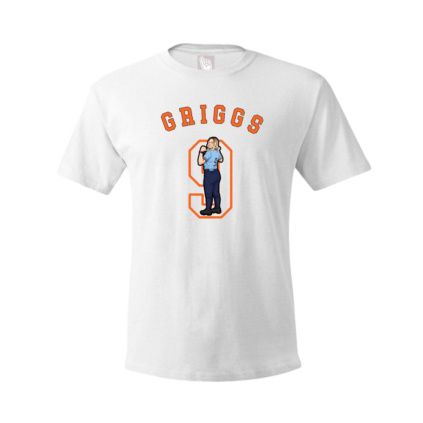 Youth Tee — Shirsey Arch in White