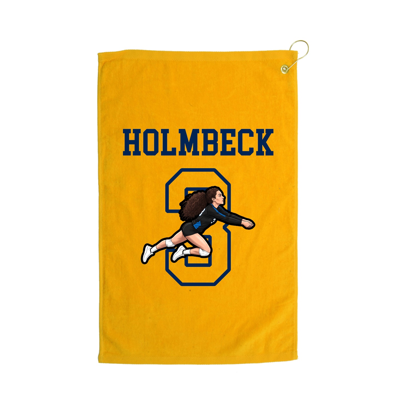 Golf Towel — Shirsey in Gold