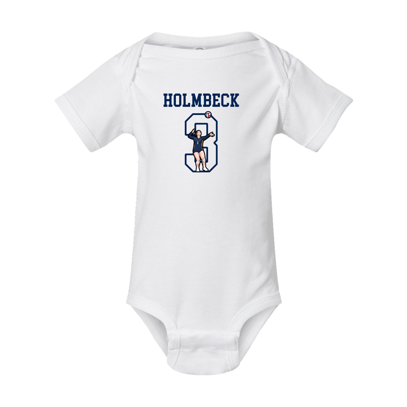 Baby Onesie — Shirsey in White