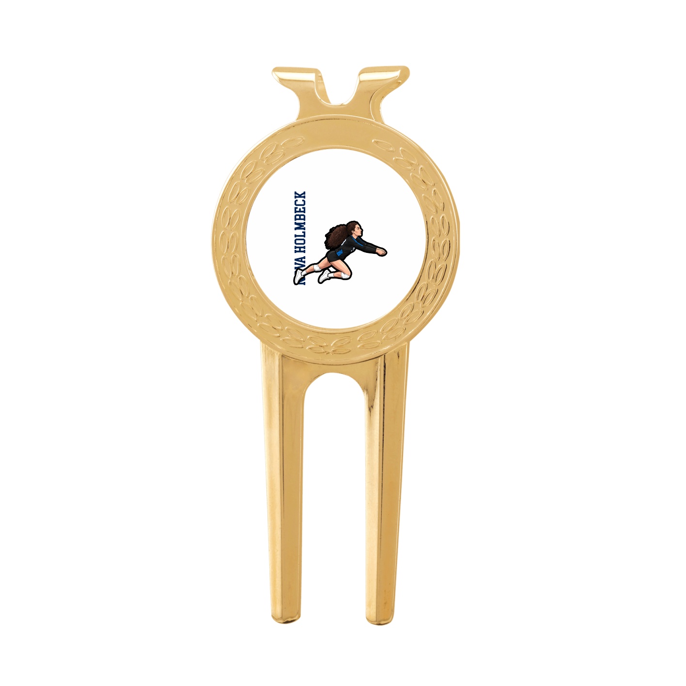 Divot Tool with Ball Marker — Name Vertical in Classic