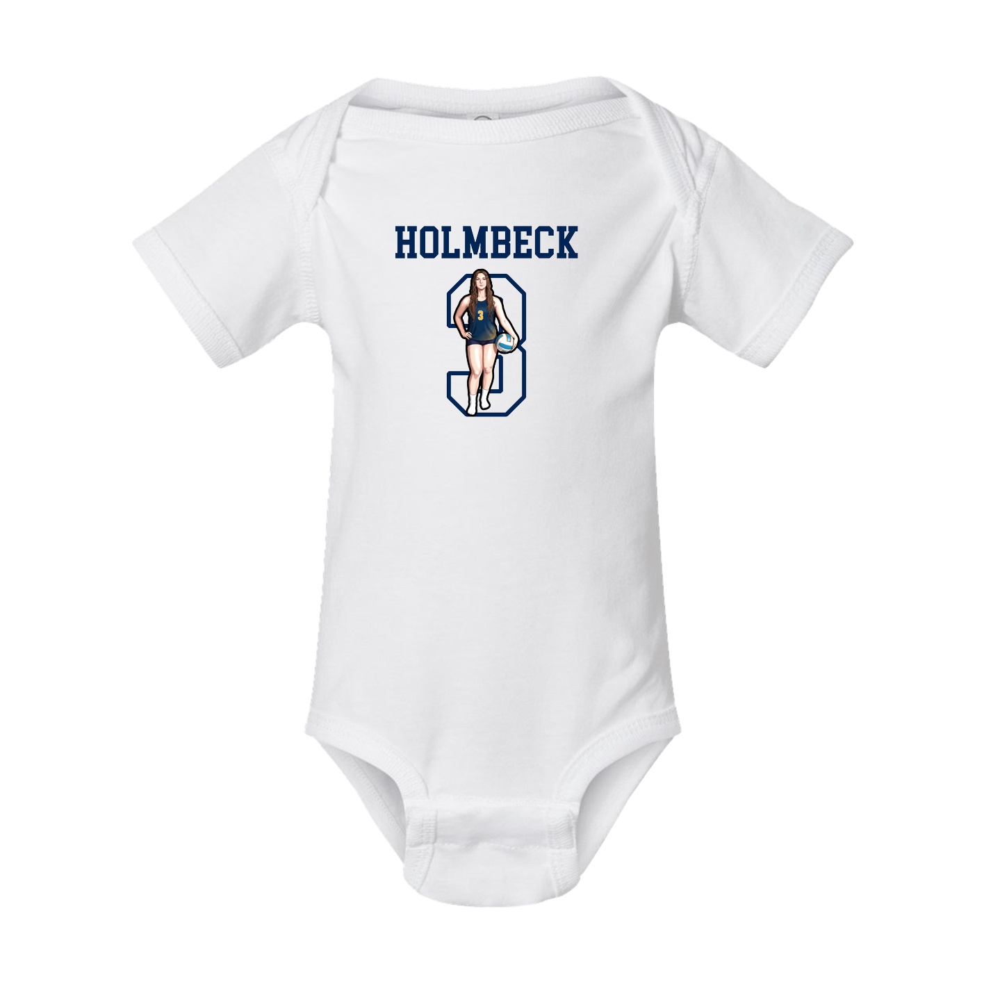 Baby Onesie — Shirsey in White