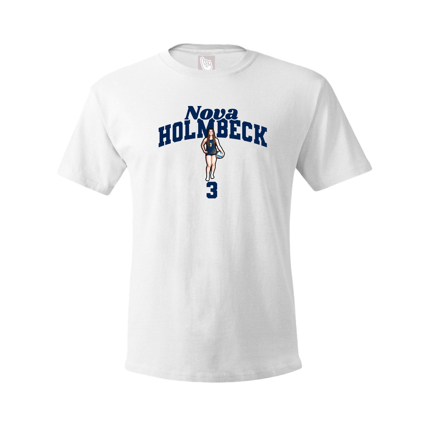 Tee — Signature Arch in White