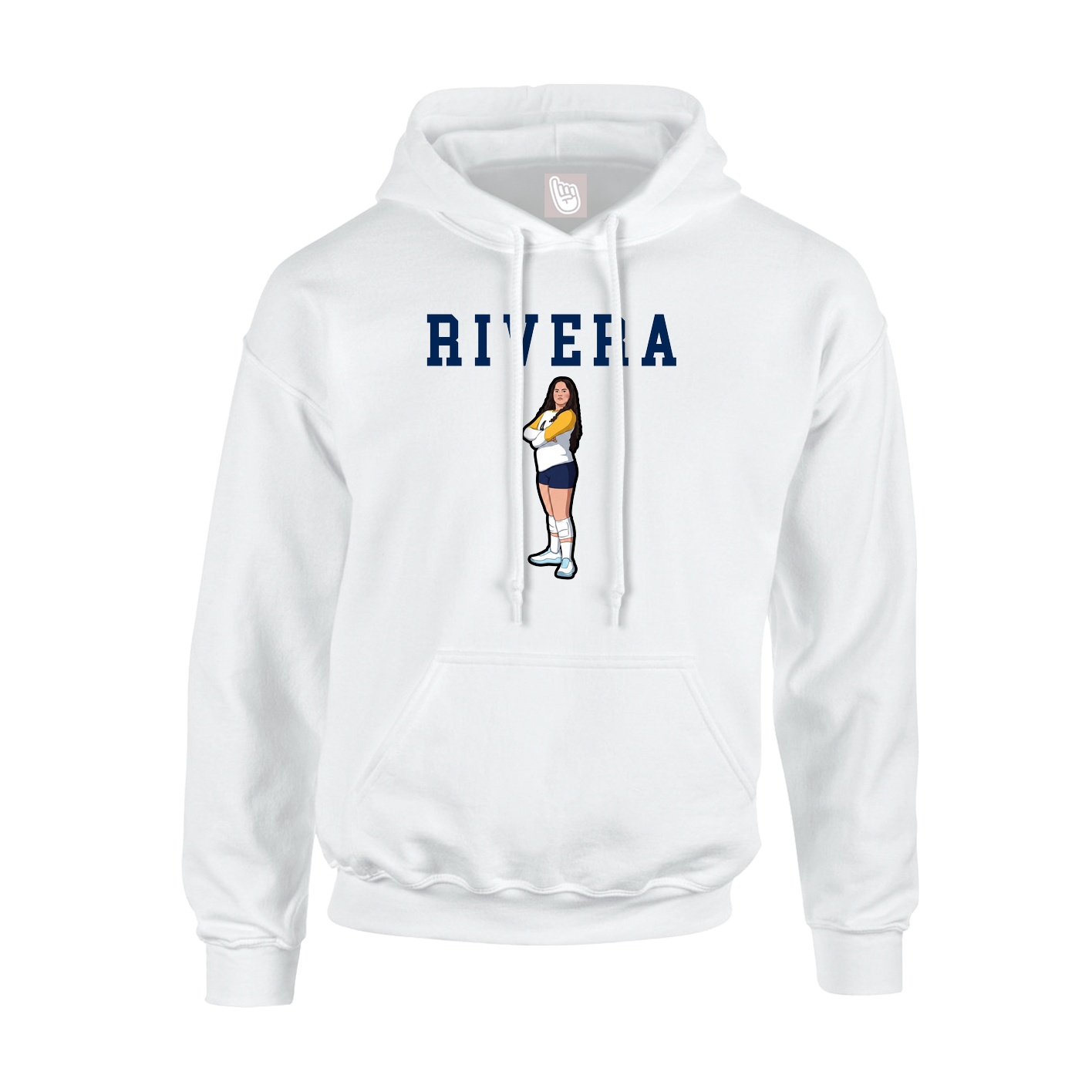 Youth Hoodie — Shirsey in White
