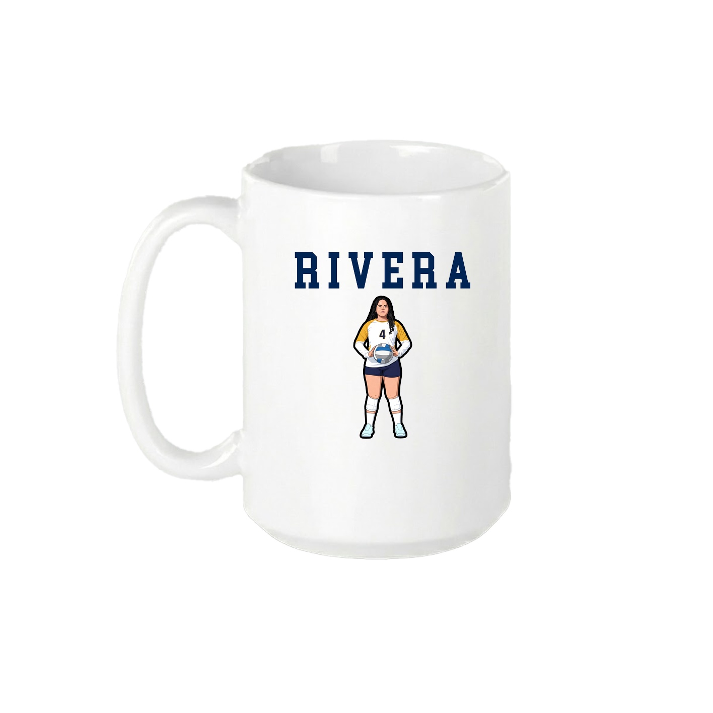 15oz Coffee Mug — Shirsey in White