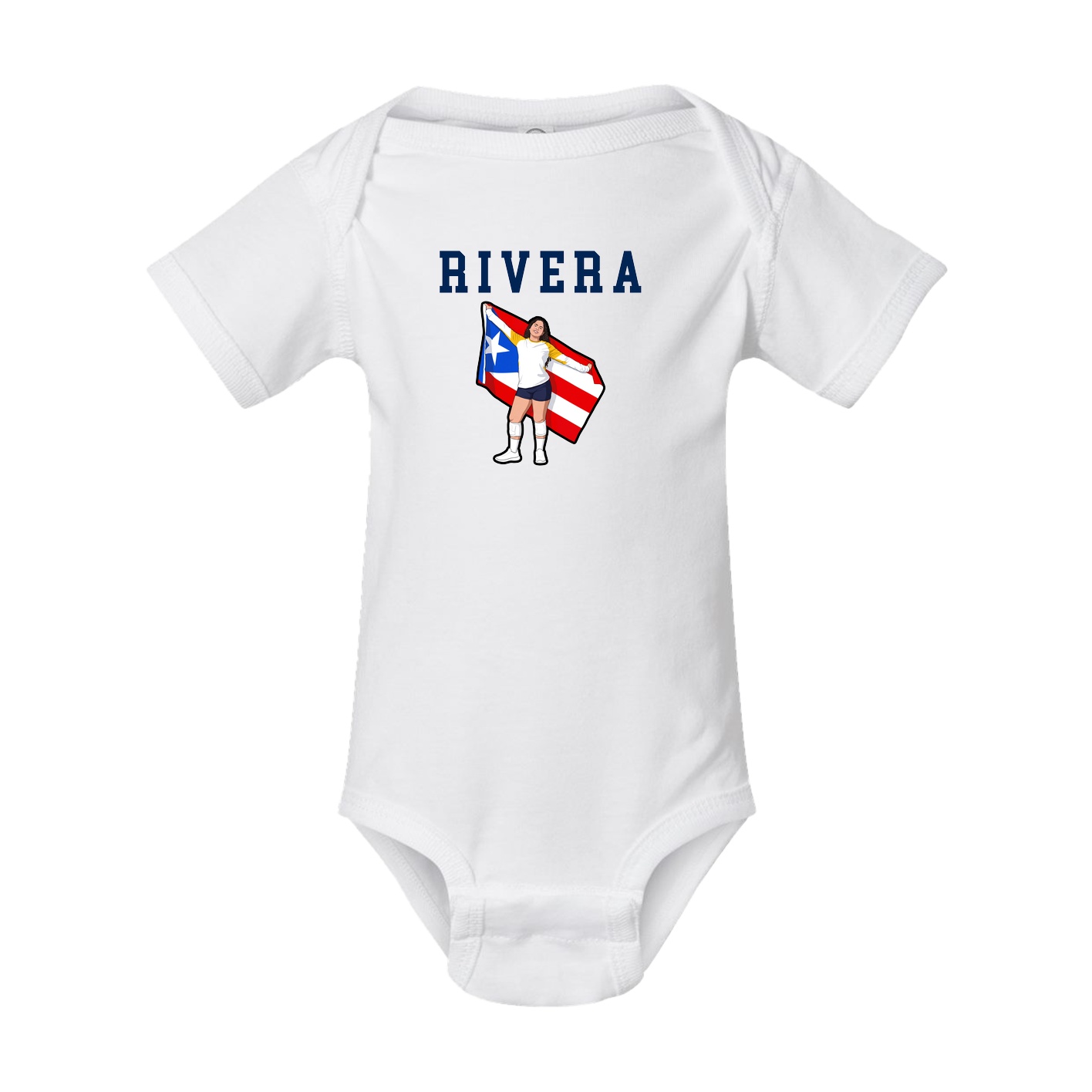 Baby Onesie — Shirsey in White