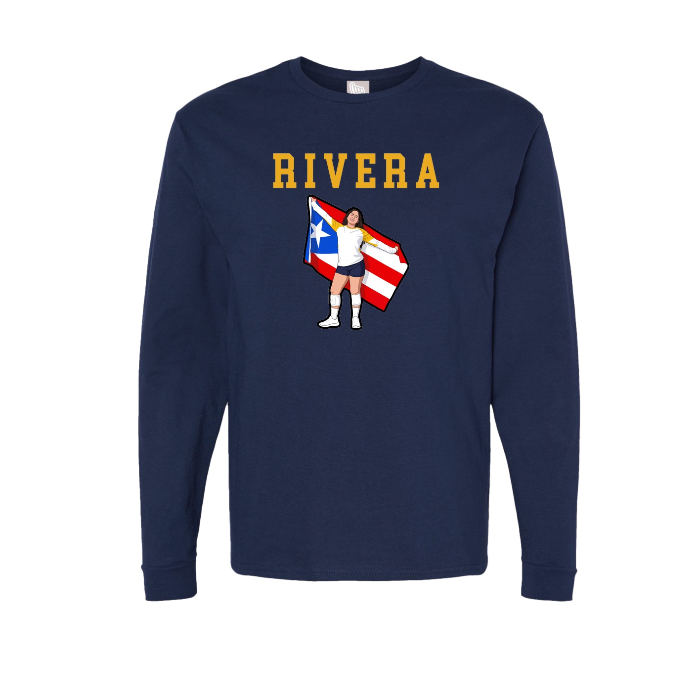 Long Sleeve Tee — Shirsey in Navy