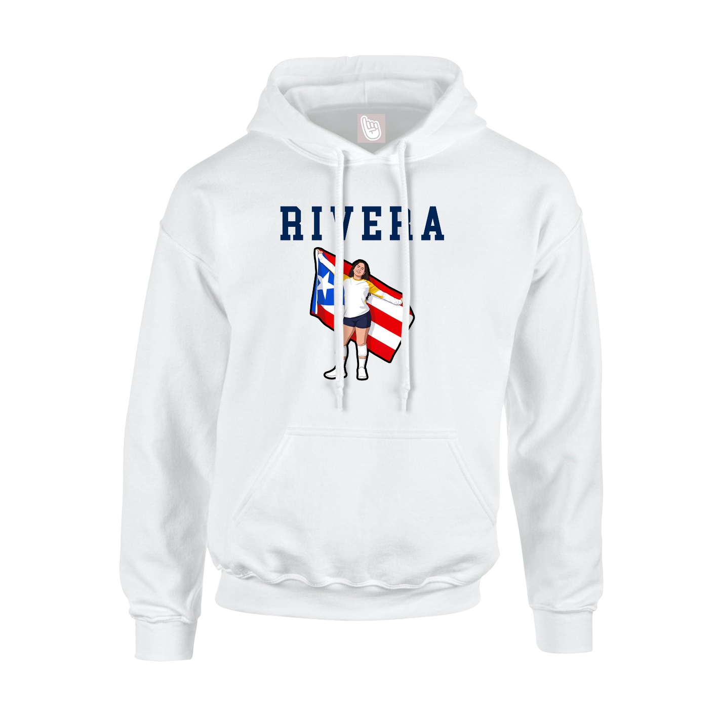 Youth Hoodie — Shirsey in White