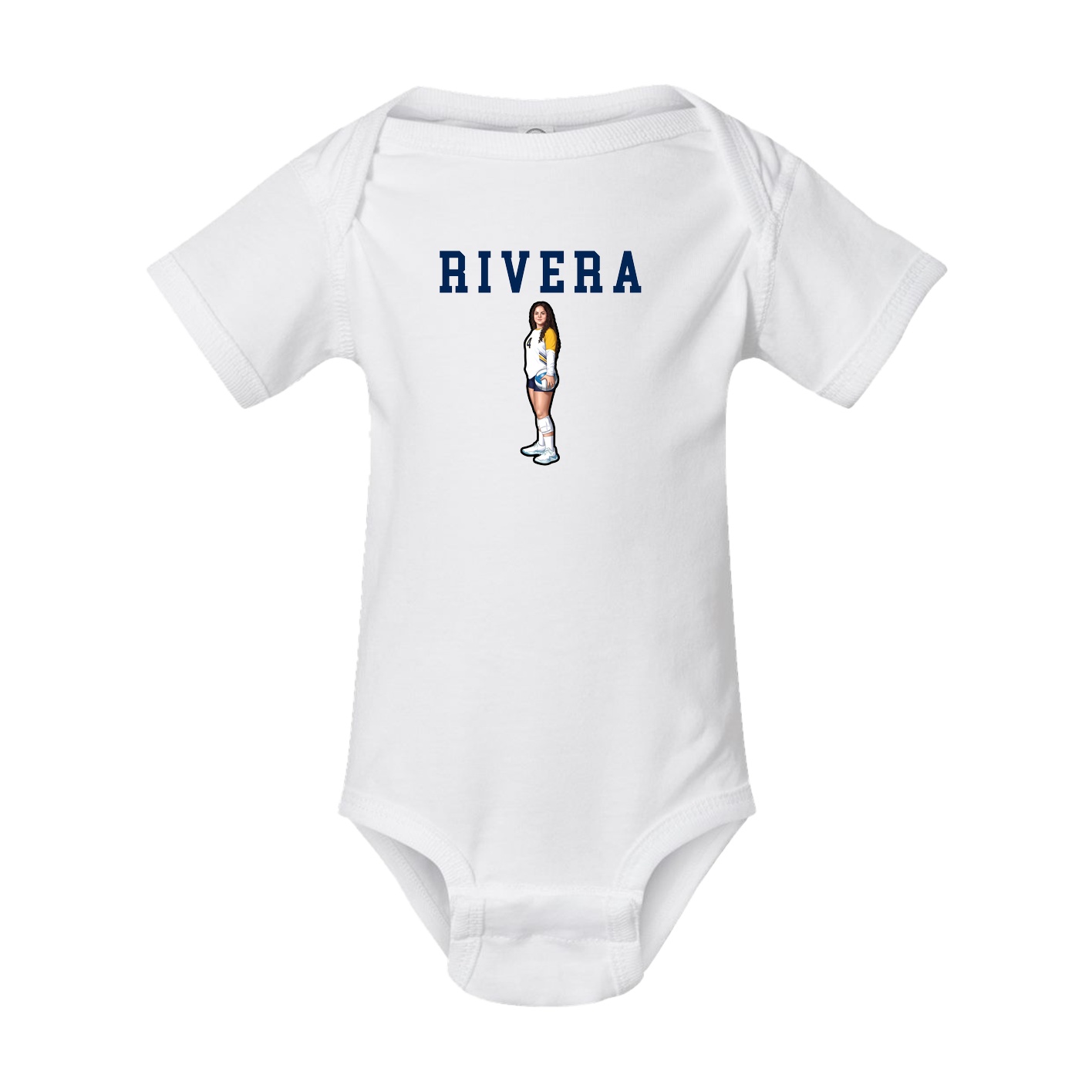 Baby Onesie — Shirsey in White