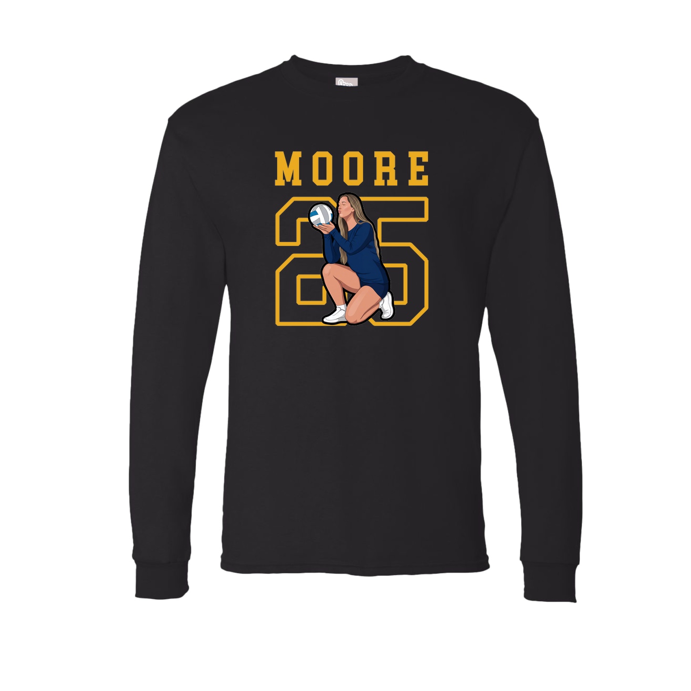 Long Sleeve Tee — Shirsey in Black