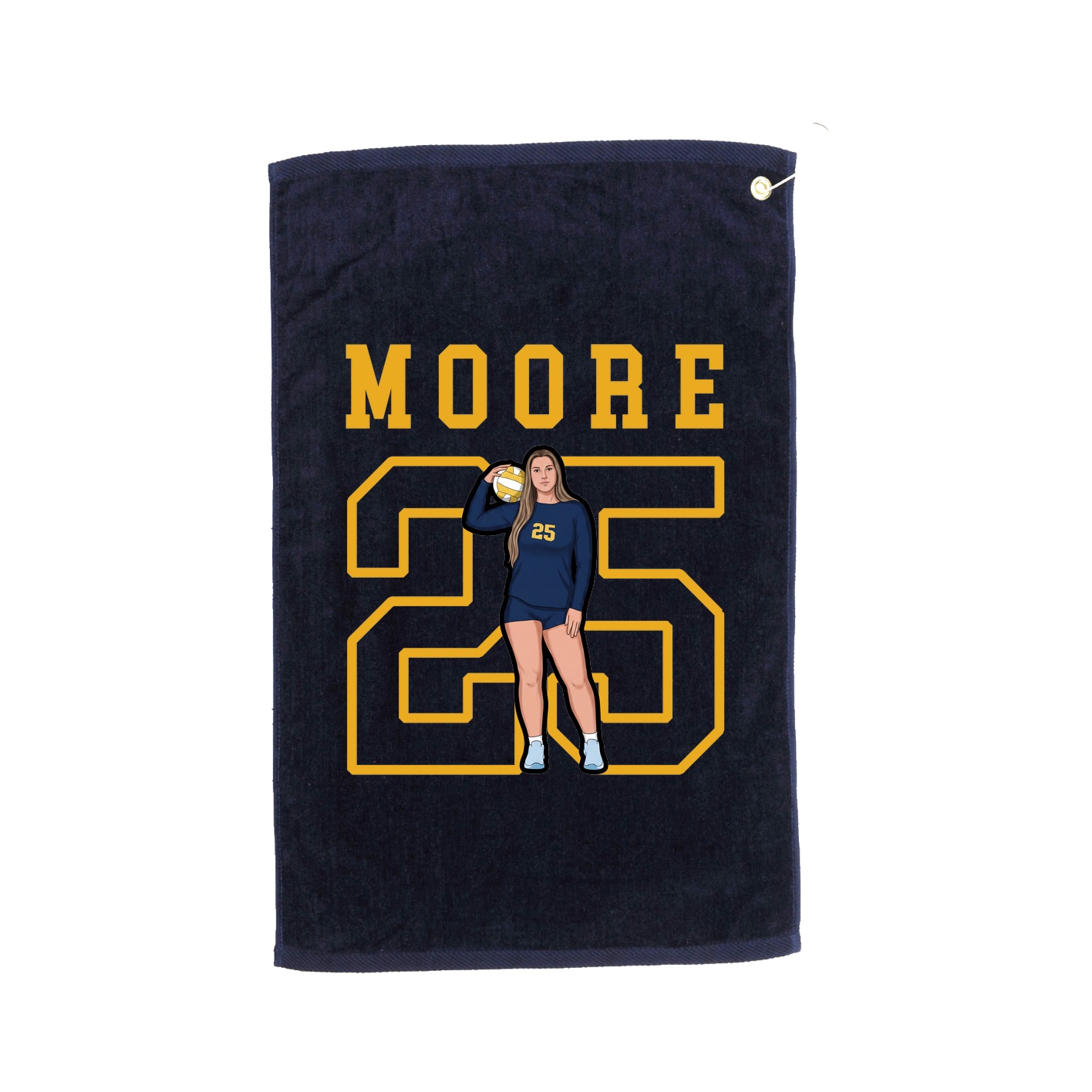 Golf Towel — Shirsey in Navy